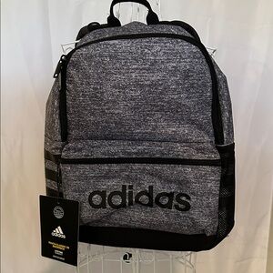 Adidas Gray and Black Backpack Youth Classic 3S Backpack